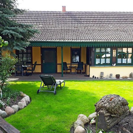 Pension Zum Weissen Hirsch Reitwein Εξωτερικό φωτογραφία