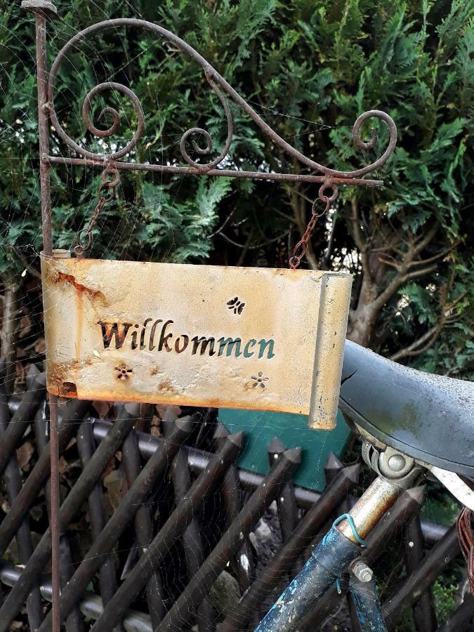 Pension Zum Weissen Hirsch Reitwein Εξωτερικό φωτογραφία